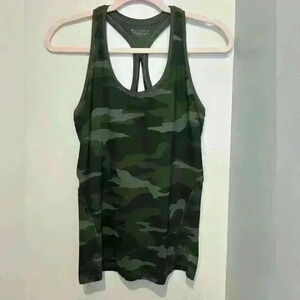 Athleta NWOT Green Camo Tank Size Small